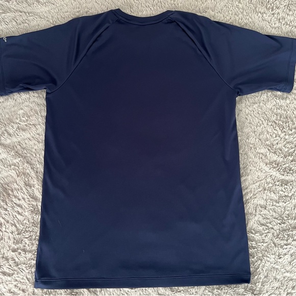 NIKE SWIM Dark Blue DRI FIT Tee - Picture 3 of 4